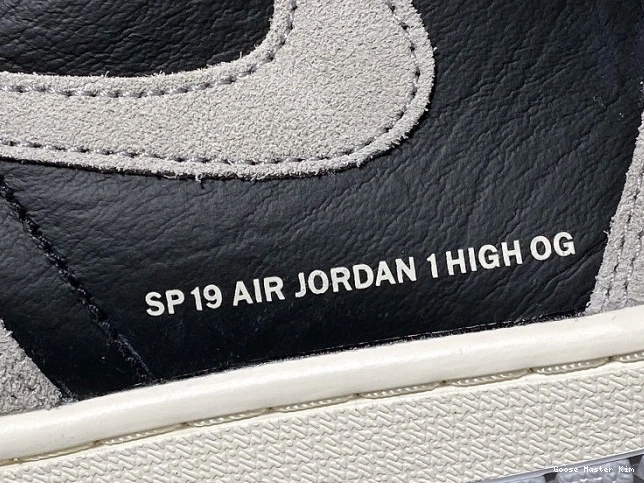 Jordan OG 1 Grey Air Neutral Retro 555088-018 High 0708